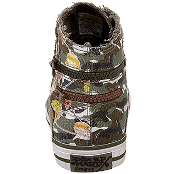 Ed Hardy Kids HR Atlanta Fashion Sneaker Shoes - Picture 5 of 7